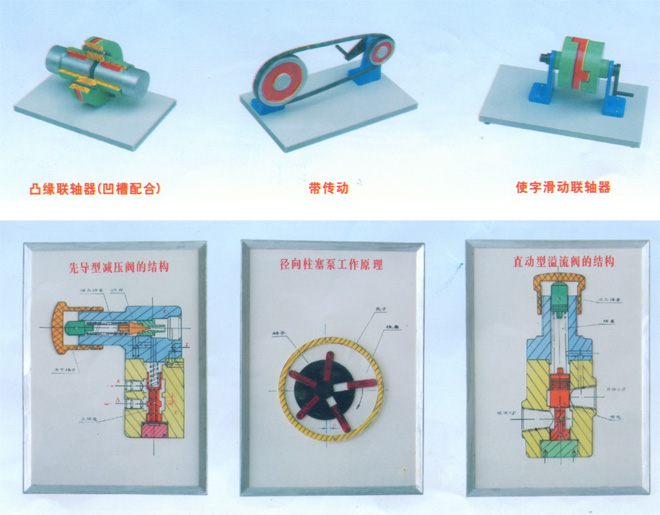 DY-JXMX6機械基礎(chǔ)教學(xué)模型.示教板