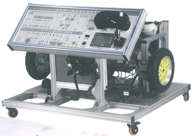 DYQC-16比亞迪秦混合動力驅動傳動系統(tǒng)（發(fā)動機、電機控制器、驅動電機與變速箱）實訓臺